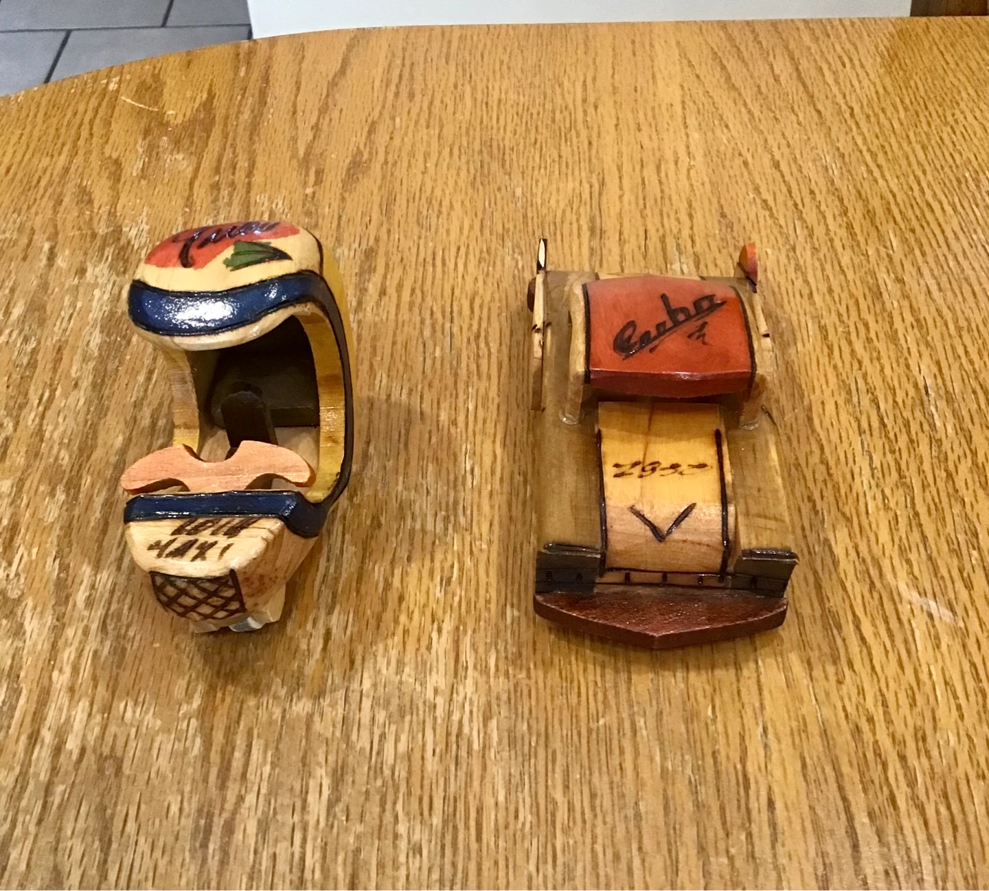 Handmade Wooden Car & Scooter Souvenirs - photo 3
