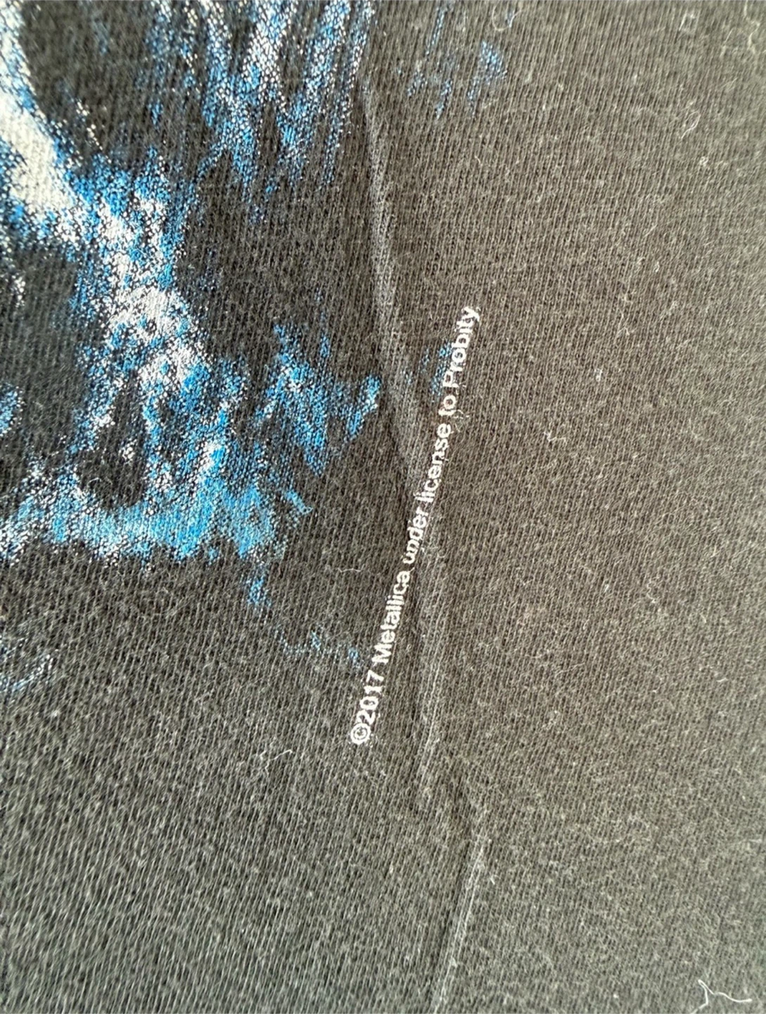 Metallica Ride the Lightning Tour T-Shirt size medium - photo 3
