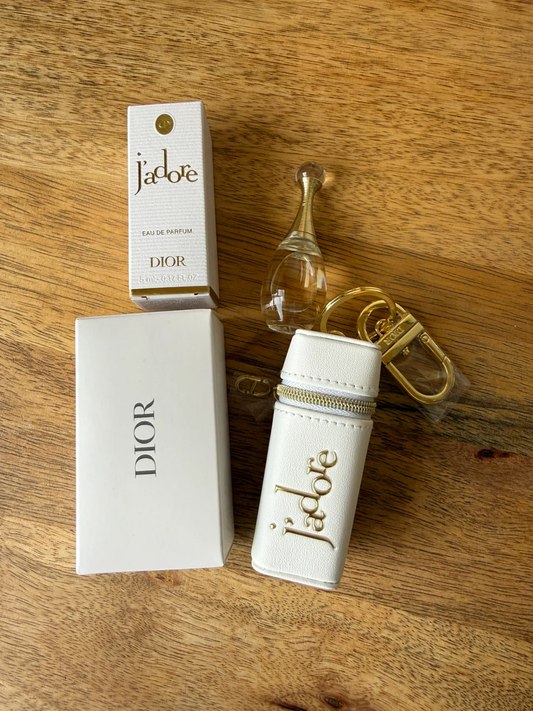 Dior J'adore Eau de Parfum Mini with Keychain Pouch