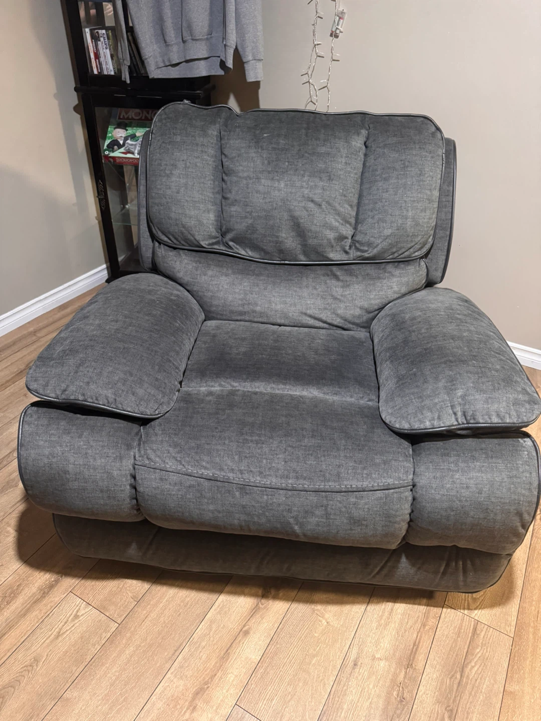 Grey Recliner Chair
