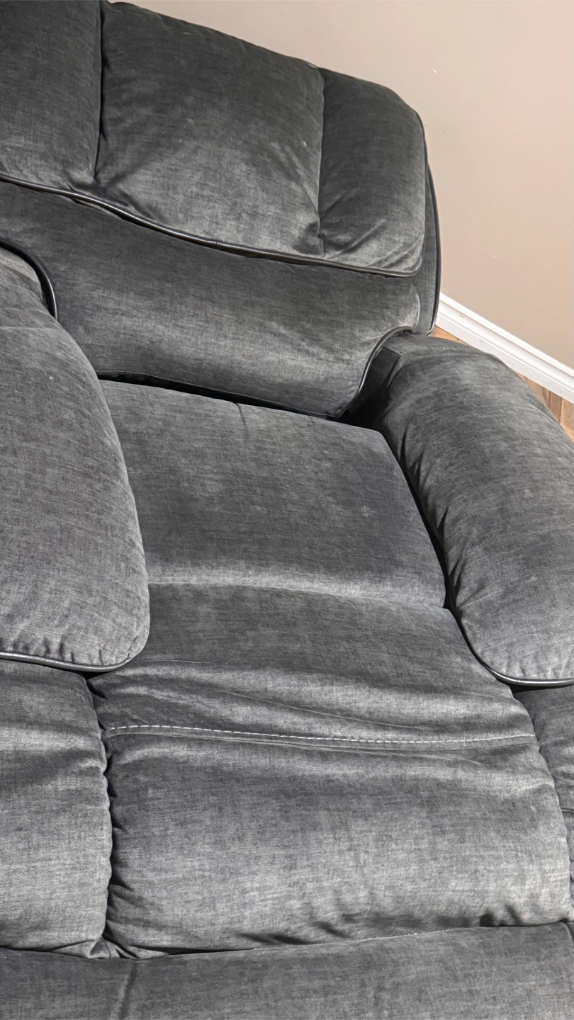 Grey Recliner Chair - photo 2