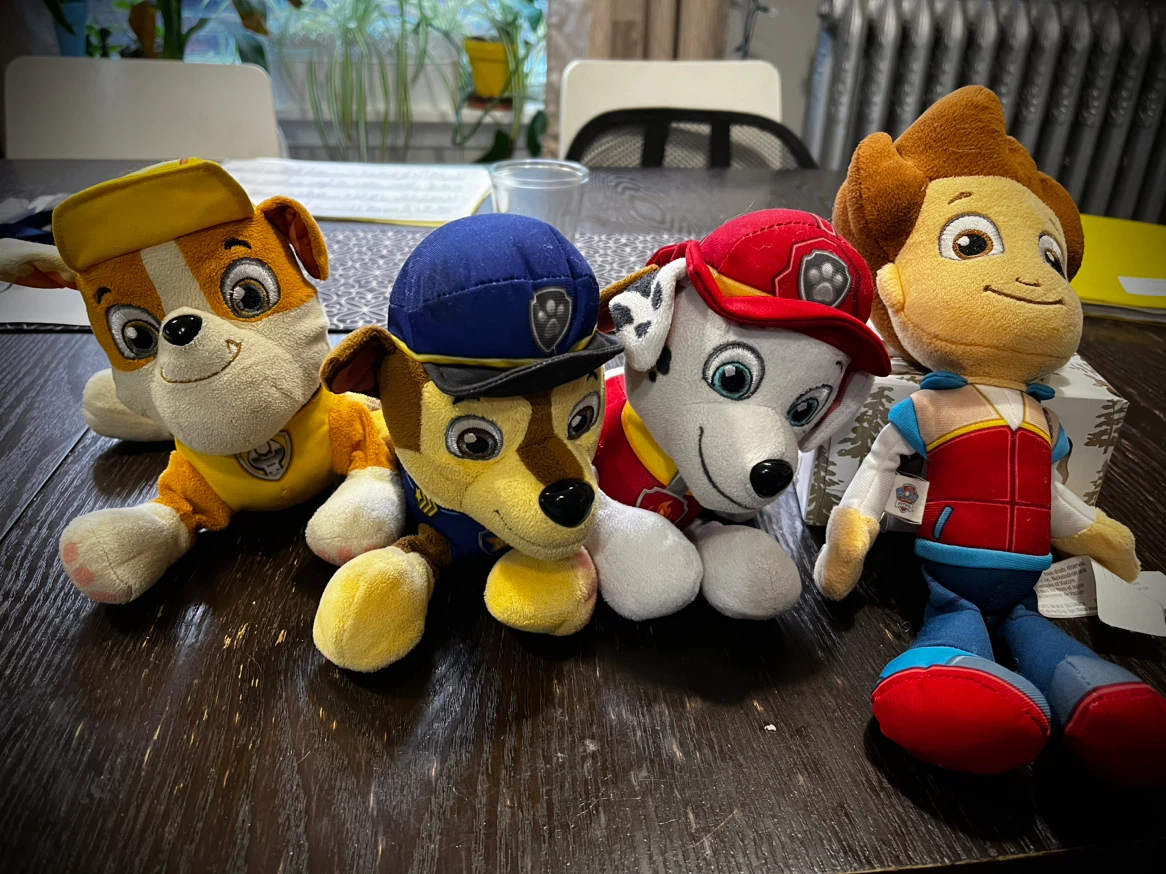 Paw Patrol Plush Toy Set