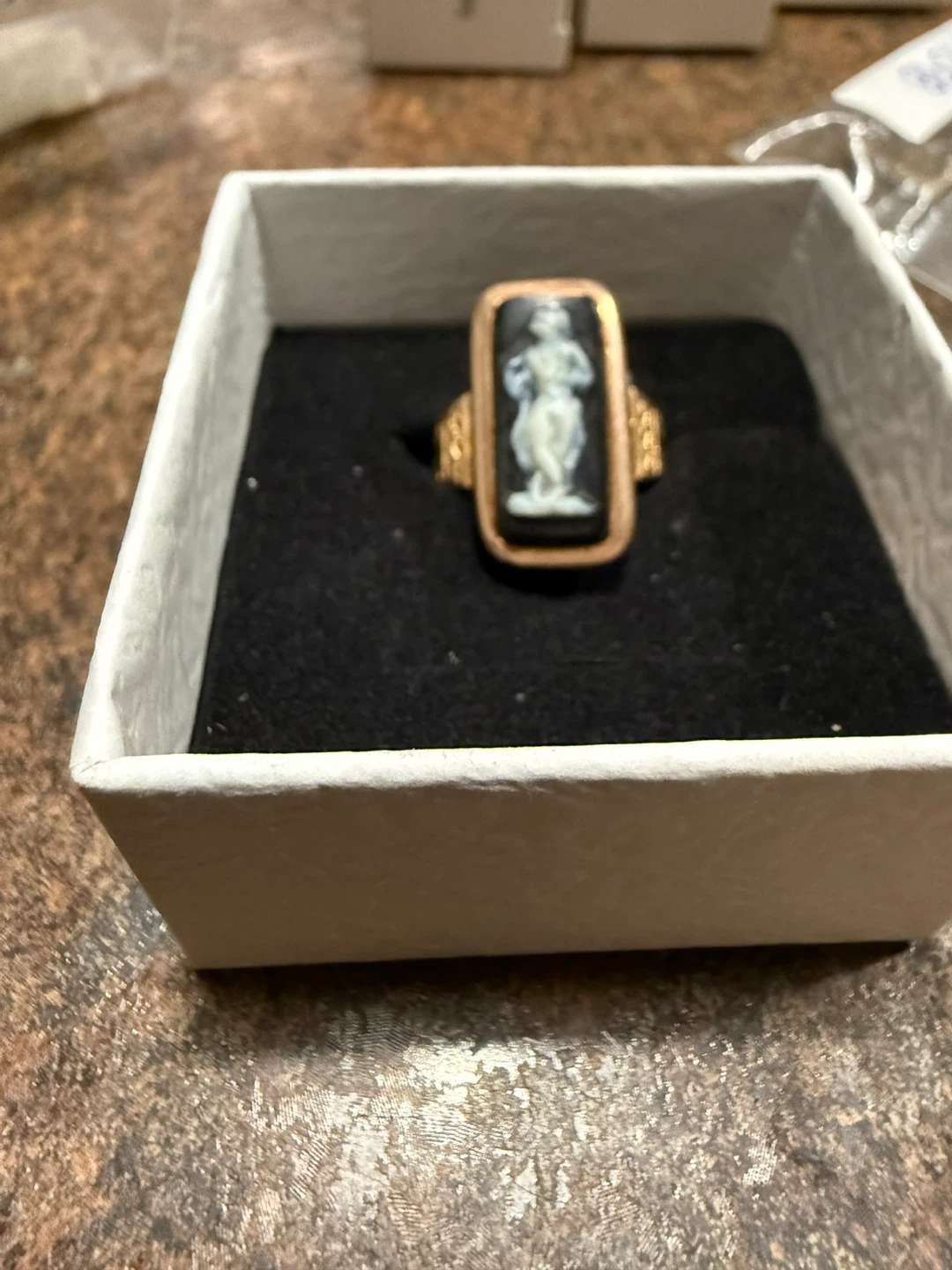 Vintage Cameo Ring