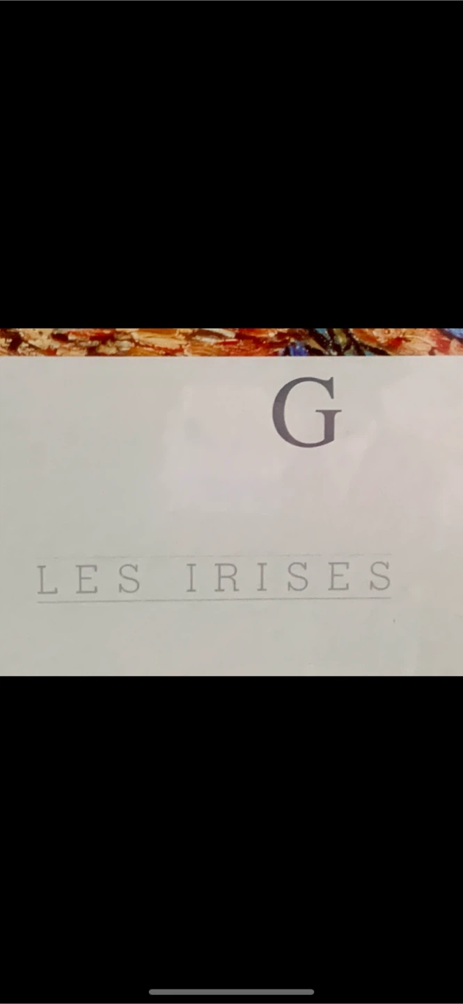 Van Gogh "Les Iris" Framed Print - photo 3