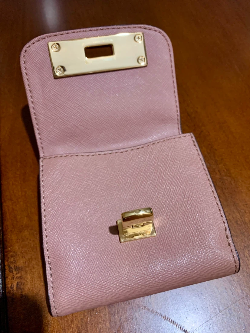 Michael Kors Pink Tri-fold Leather Wallet - photo 2