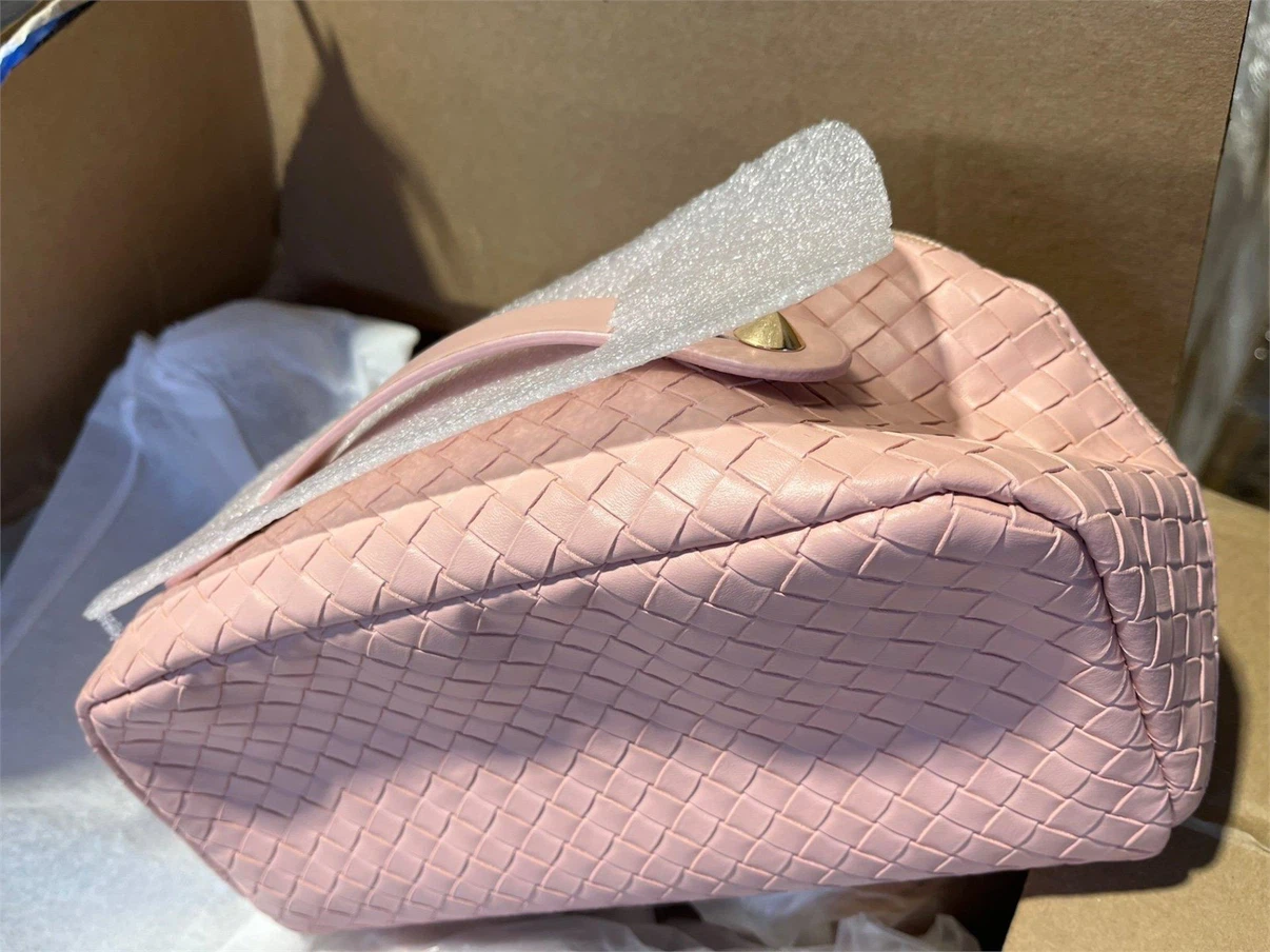 Pink Woven Makeup Bag - photo 5