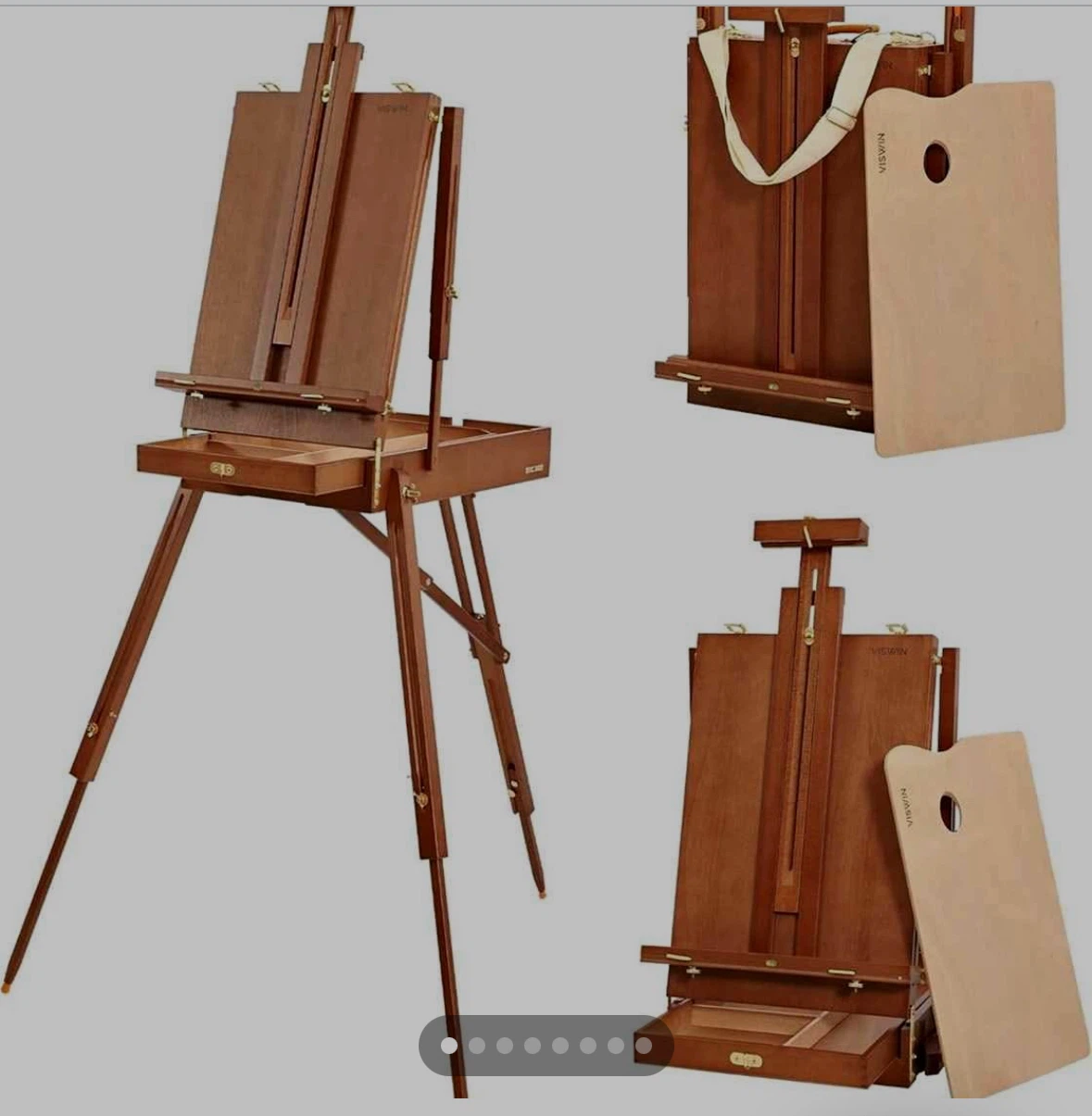 VISWIN French-style adjustable portable painter’s easel