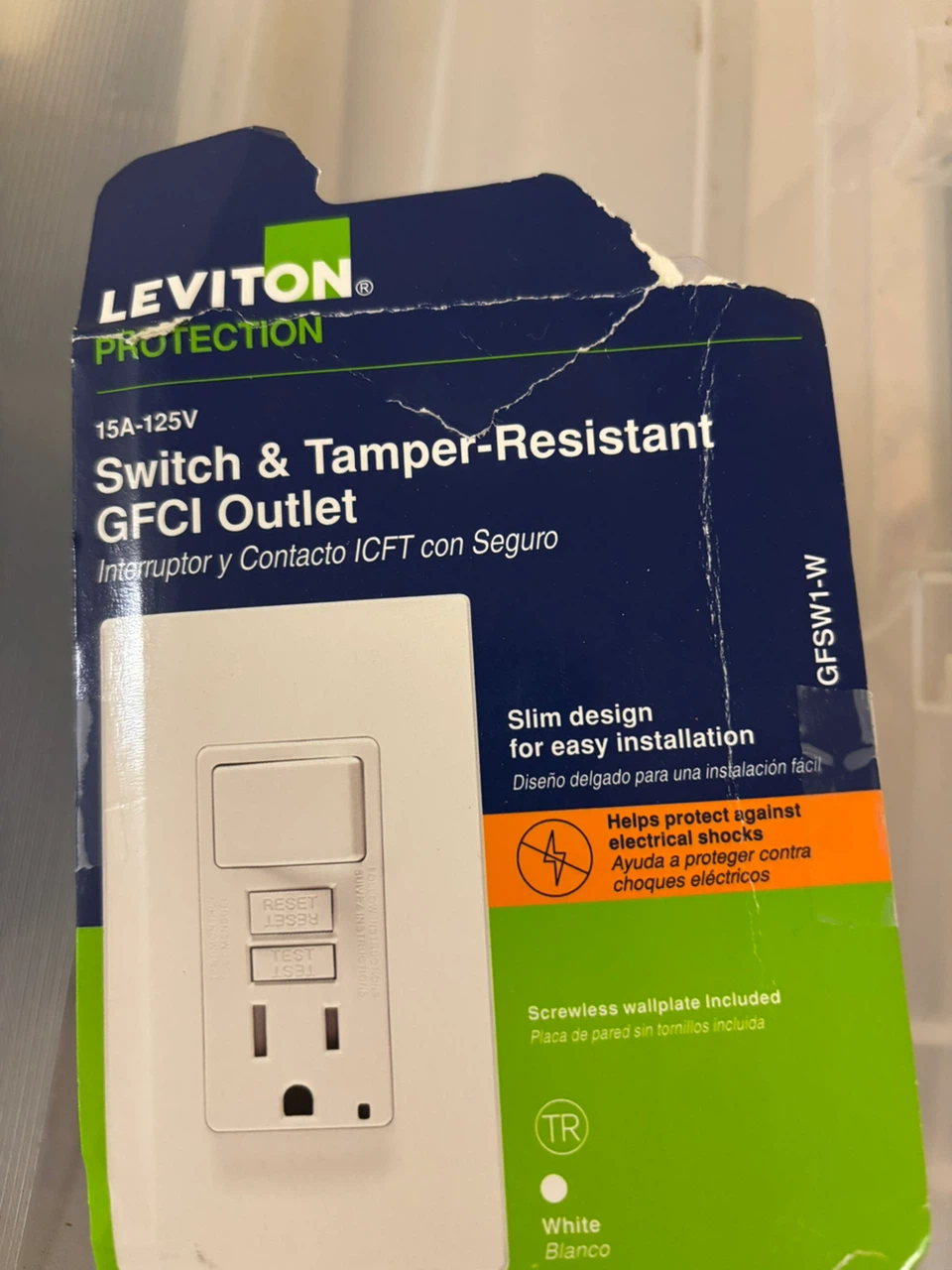 2 Leviton GFCI Outlets