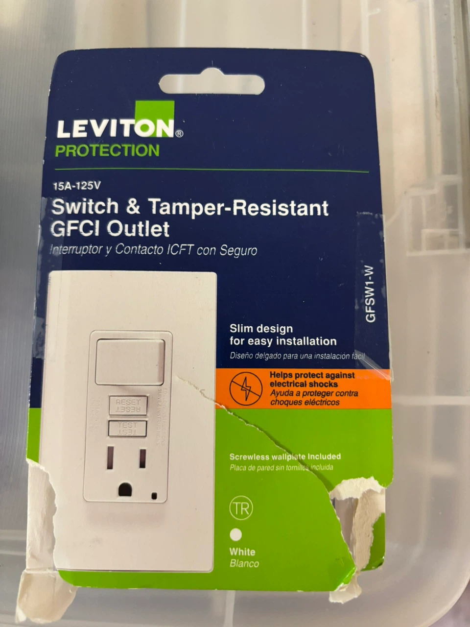 2 Leviton GFCI Outlets - photo 4