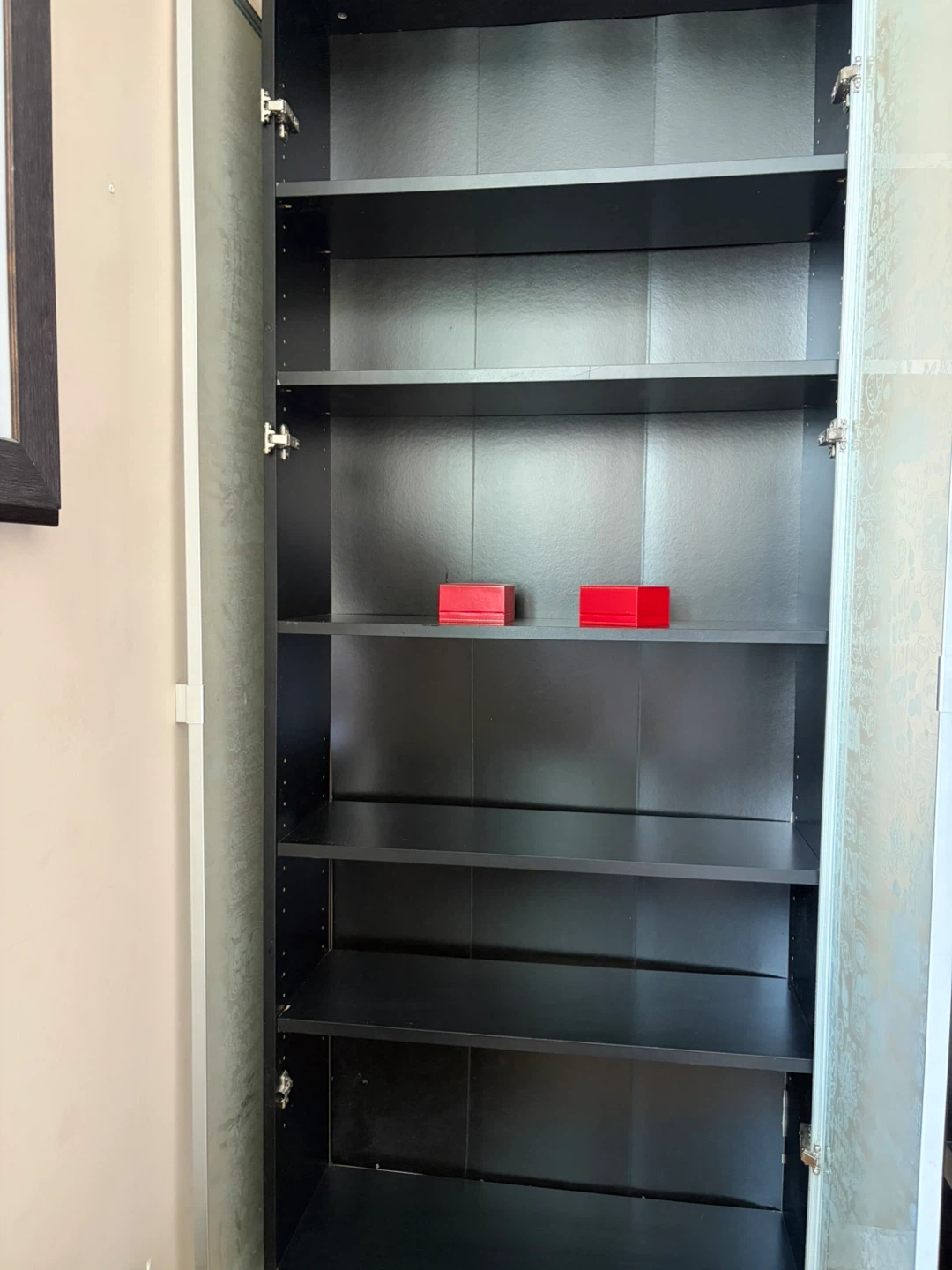 Bookcase with Graphic Glass Doors - photo 2