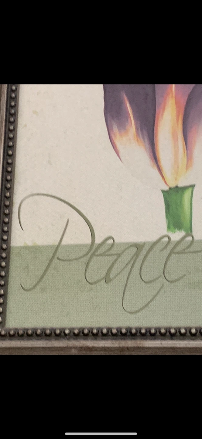 Framed Art Print "Peace" by Debra Jackson - photo 3
