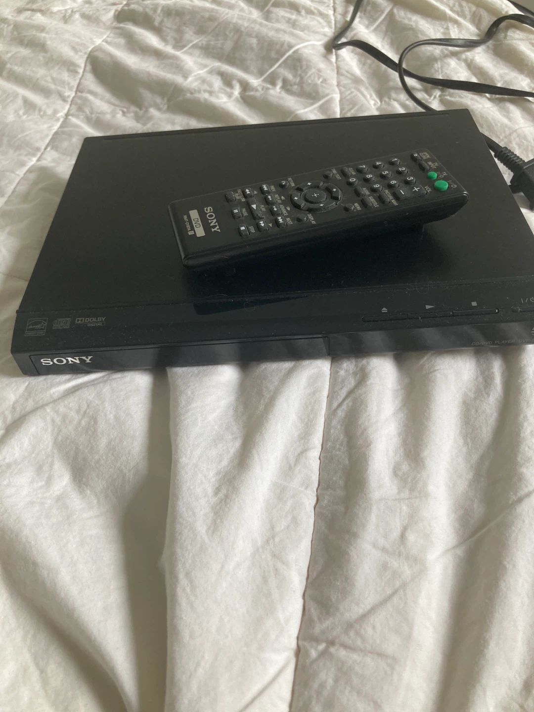 Sony DVD CD Player with Remote