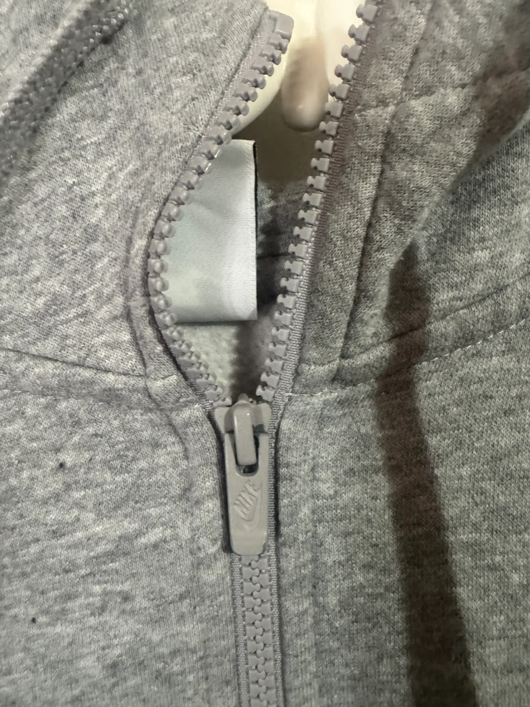 Nike Grey Zip-Up Hoodie - photo 4