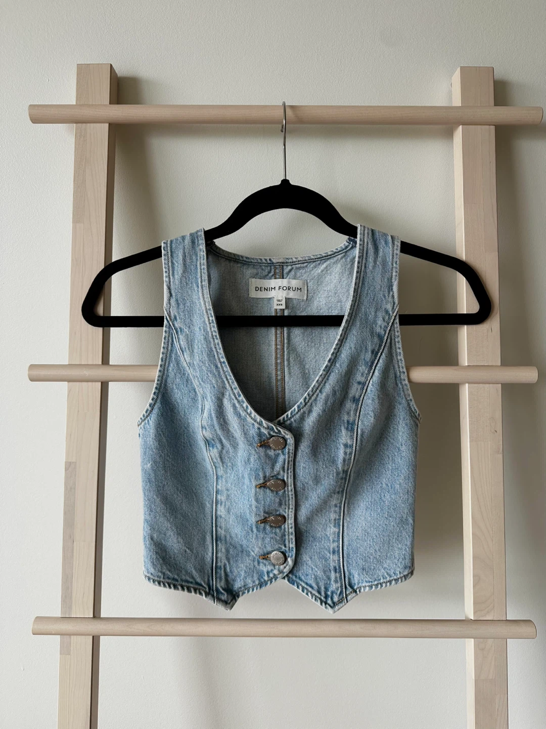 Denim Forum the 90s Mia Denim Vest