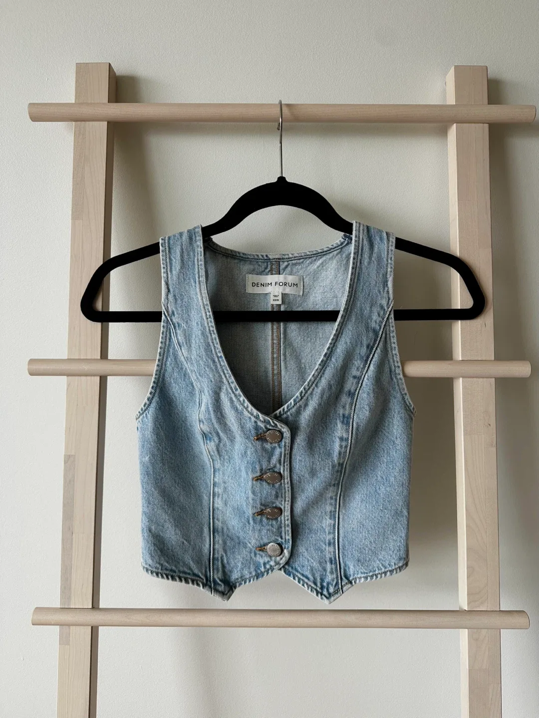 Denim Forum the 90s Mia Denim Vest