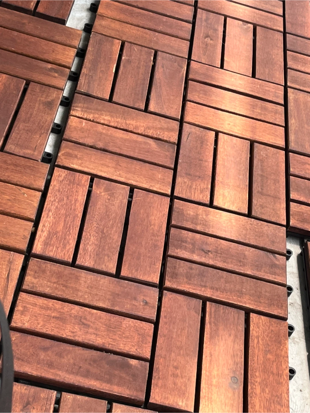 Balcony Deck Tiles – 20 Pieces – $15