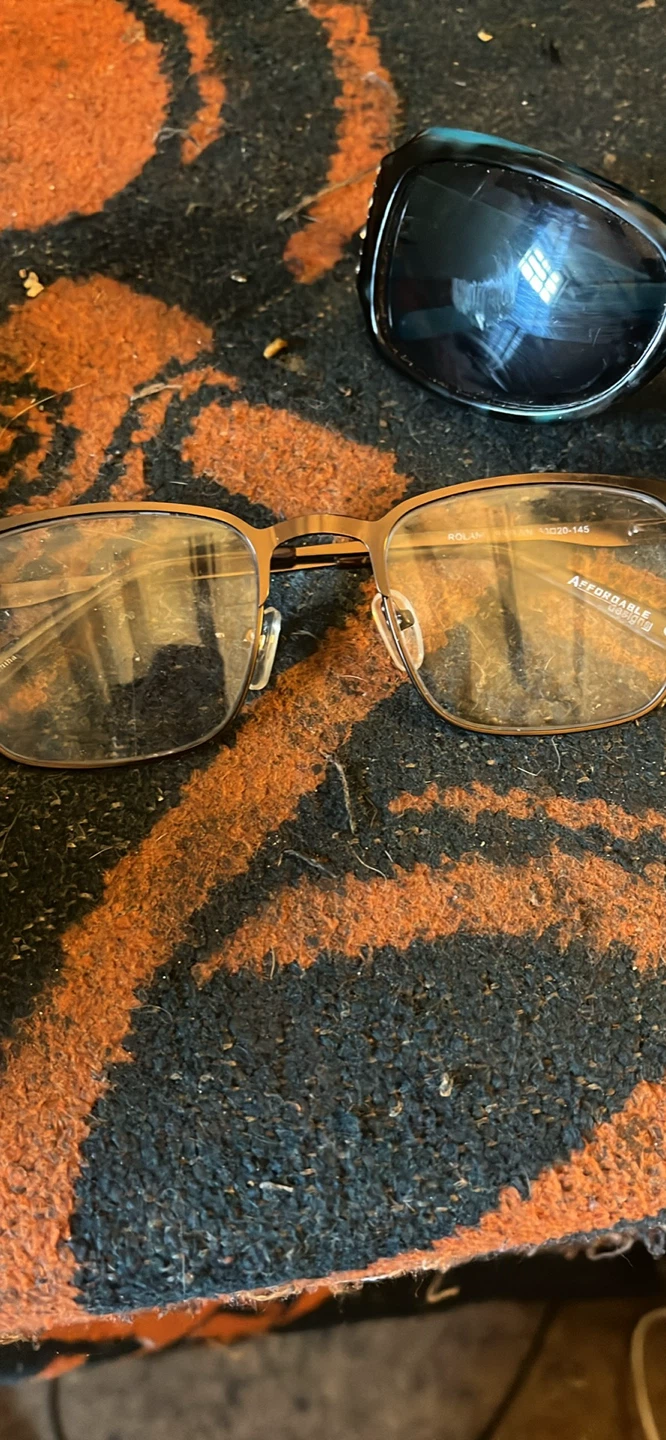 Blue & Black Tortoise Shell Sunglasses with Rhinestones - photo 3