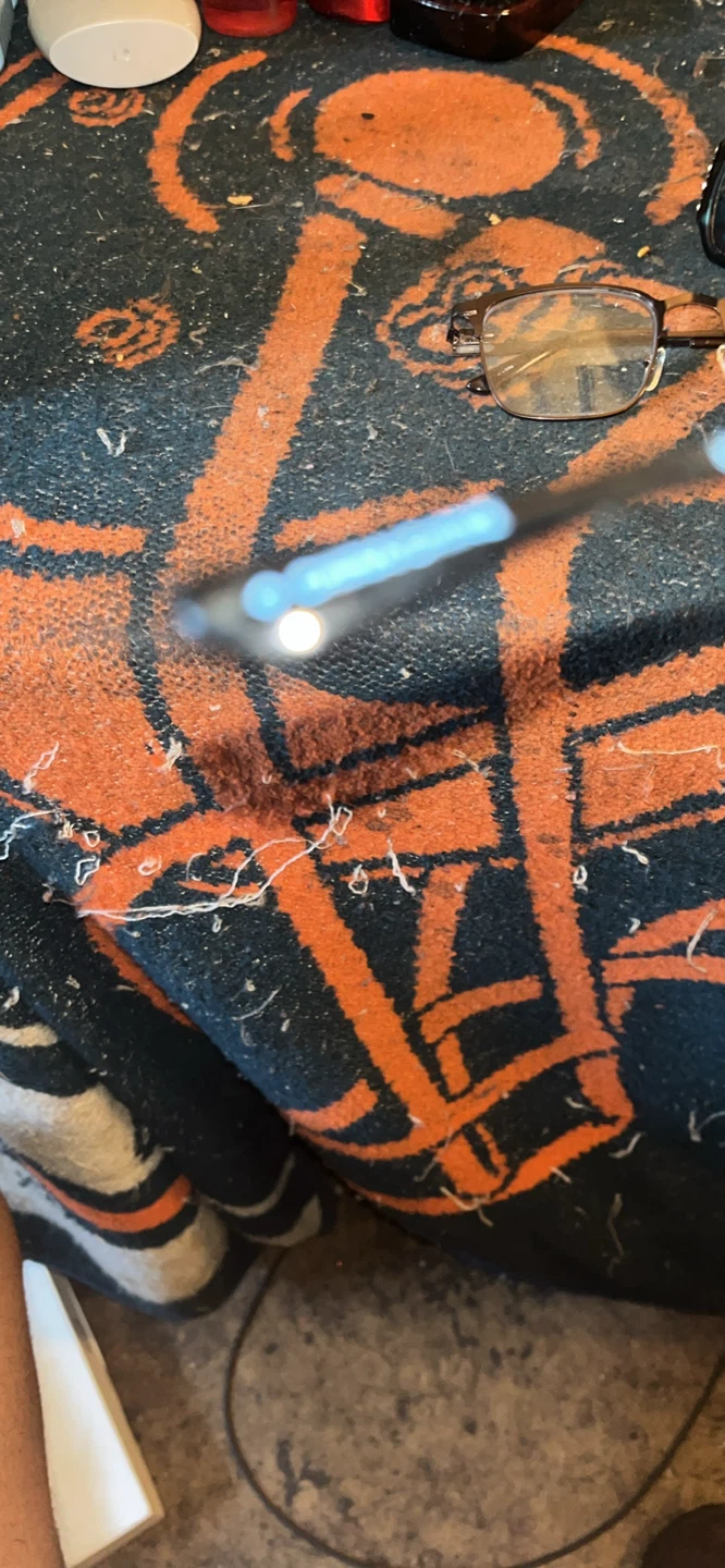 Blue & Black Tortoise Shell Sunglasses with Rhinestones - photo 4