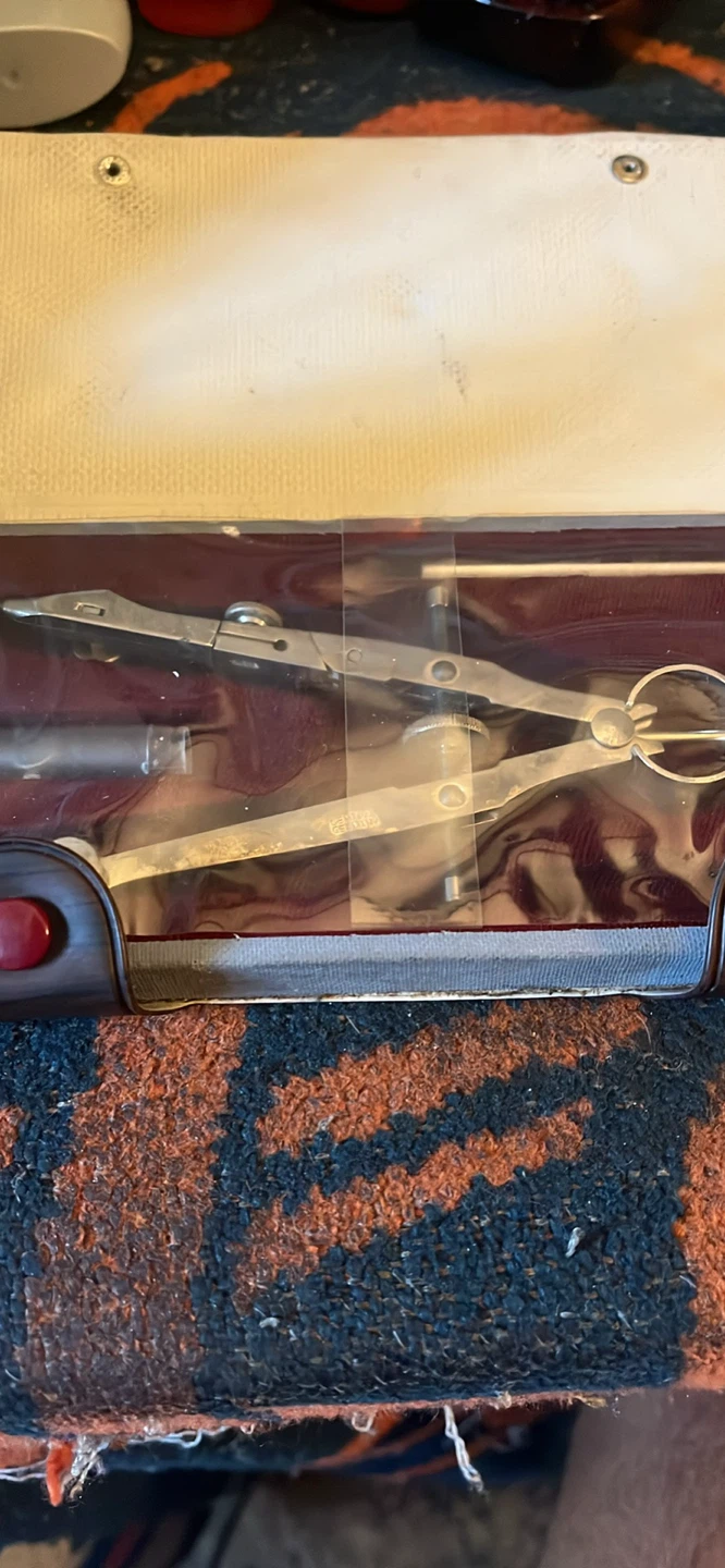 Vintage Tacro Drafting Compass Set - photo 2