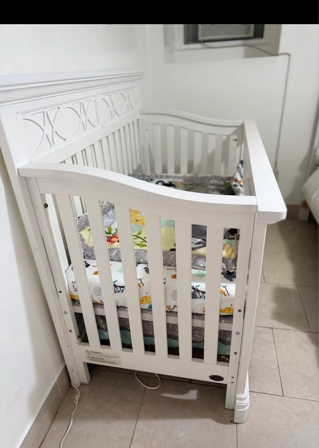 White Cache Crib - photo 2