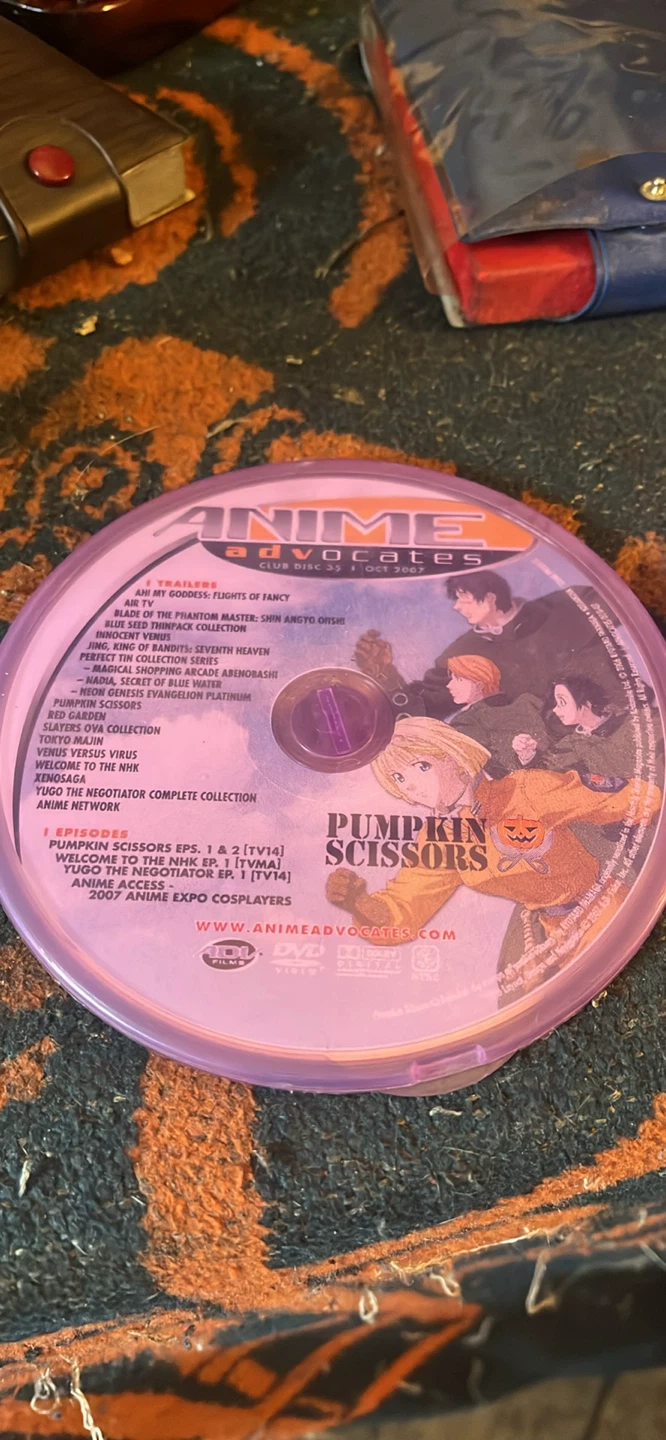 Anime Advocates Club Disc #22 - Jinki: Extend & Pumpkin Scissors - photo 2