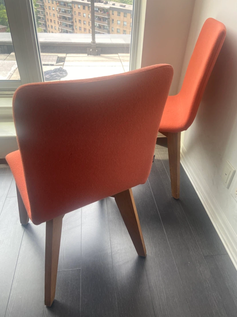 Orange Chairs - Set of 2 - photo 2
