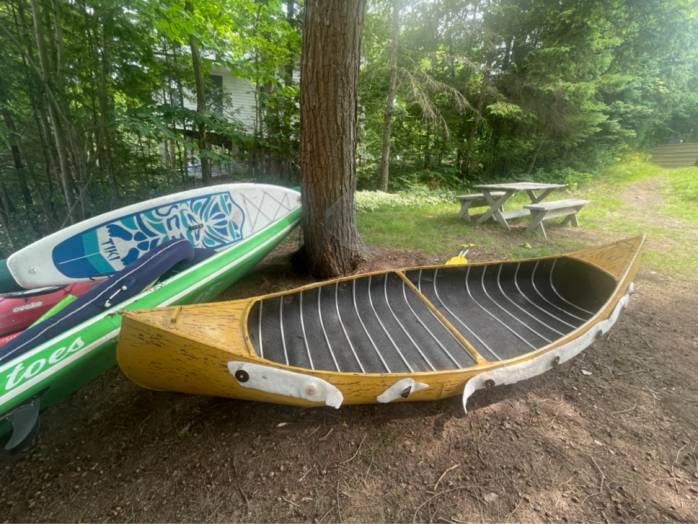 Yellow Canoe PICKUP LOCATION MCKELLAR