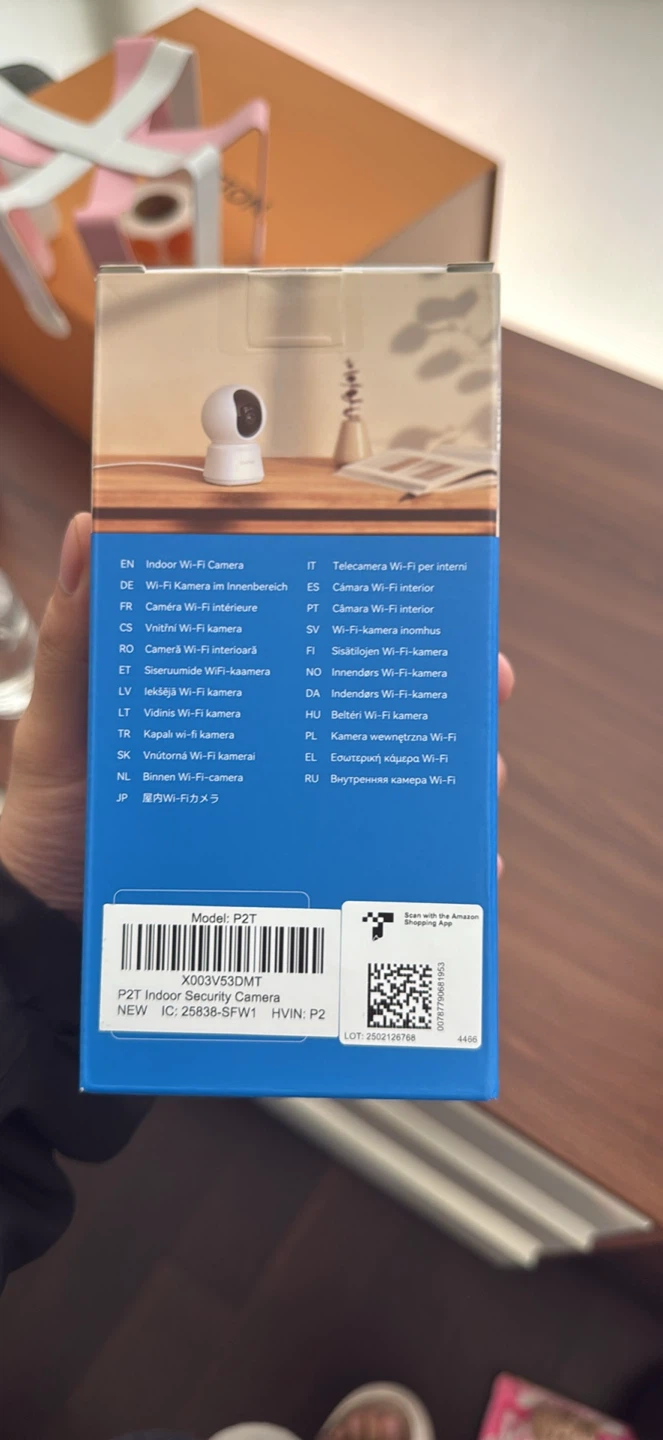 Laxihub P2T Indoor Security Wi-Fi Camera - photo 2