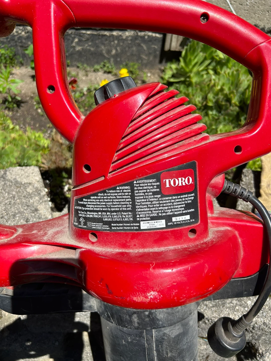 Toro Ultra Blower Vac - photo 2