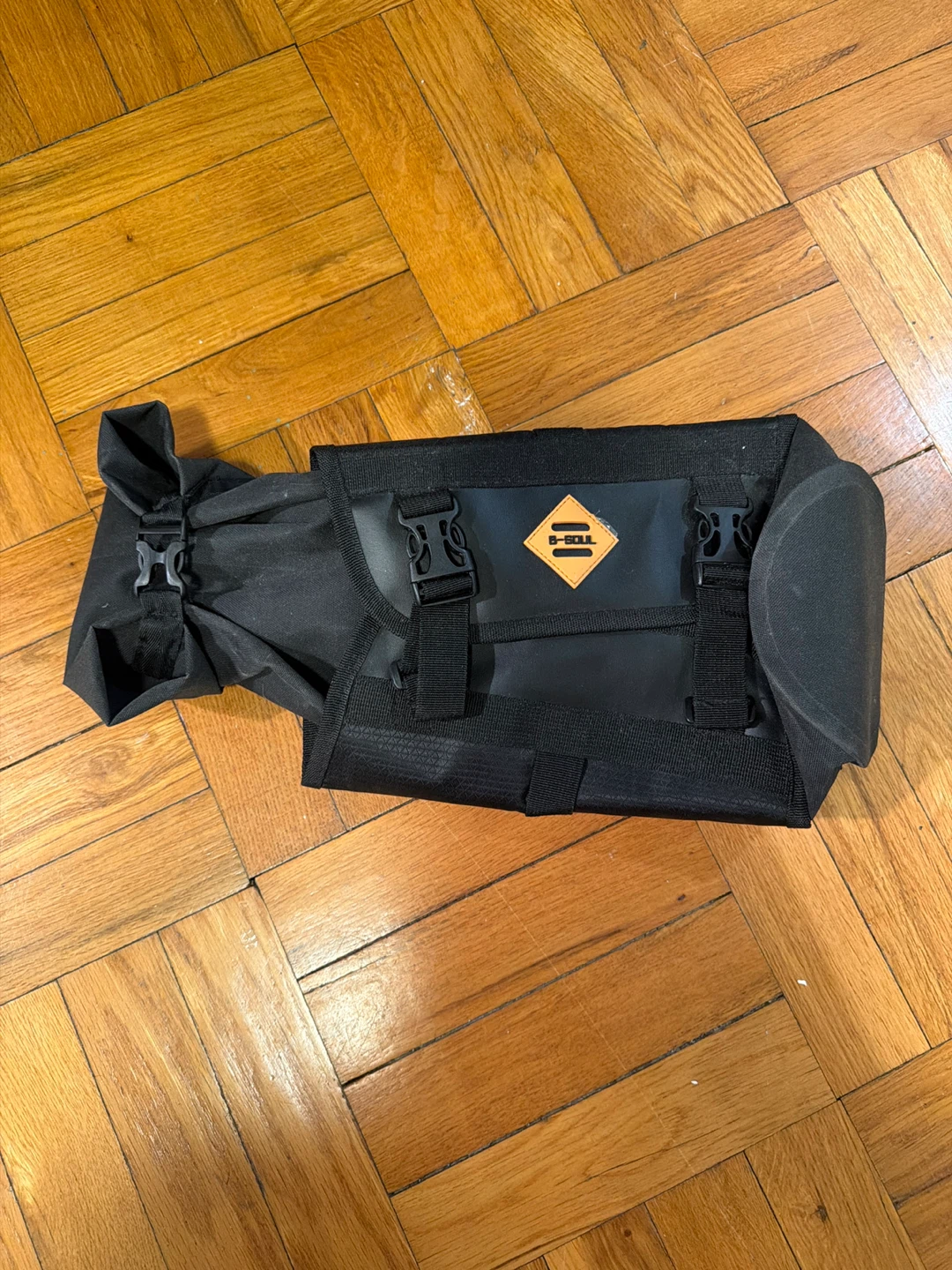 B-soul Black Bicycle Handlebar Bag