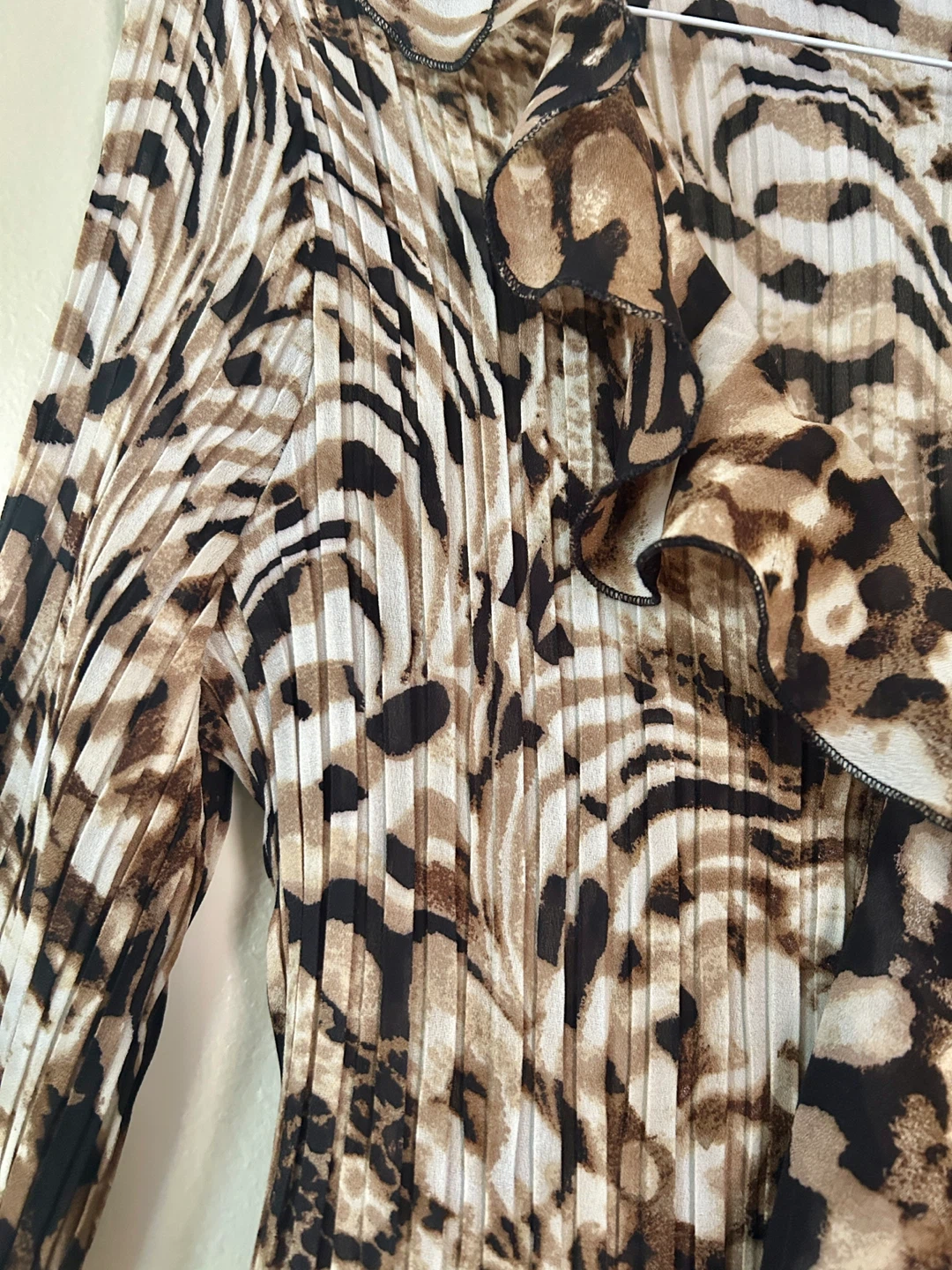 Women's Cheetah and Zebra Print Blouse - photo 4