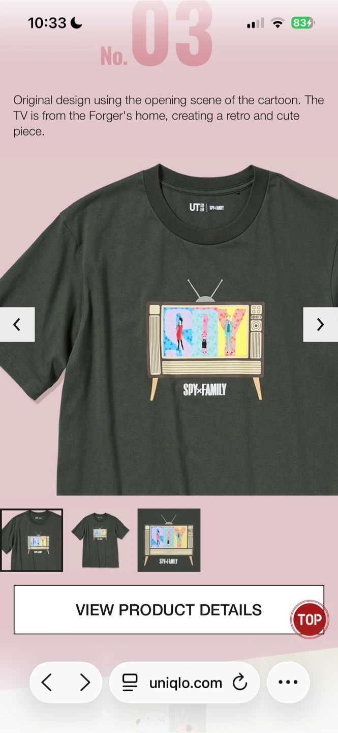 3 SPYxFAMILY T-shirts - photo 3