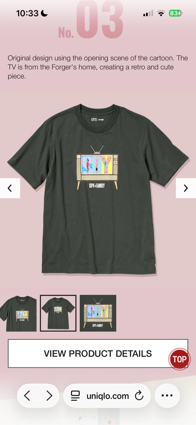 3 SPYxFAMILY T-shirts - photo 4