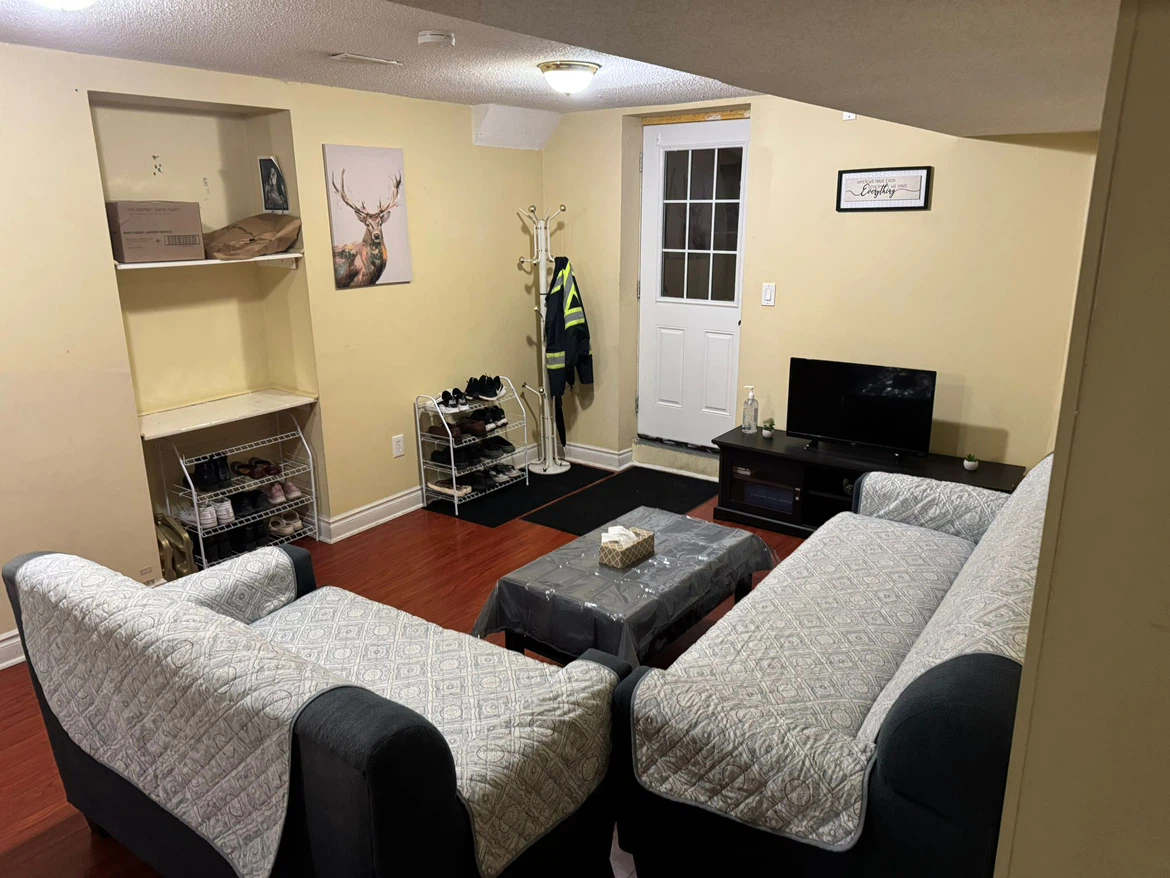 2 Grey couch with quilted covers