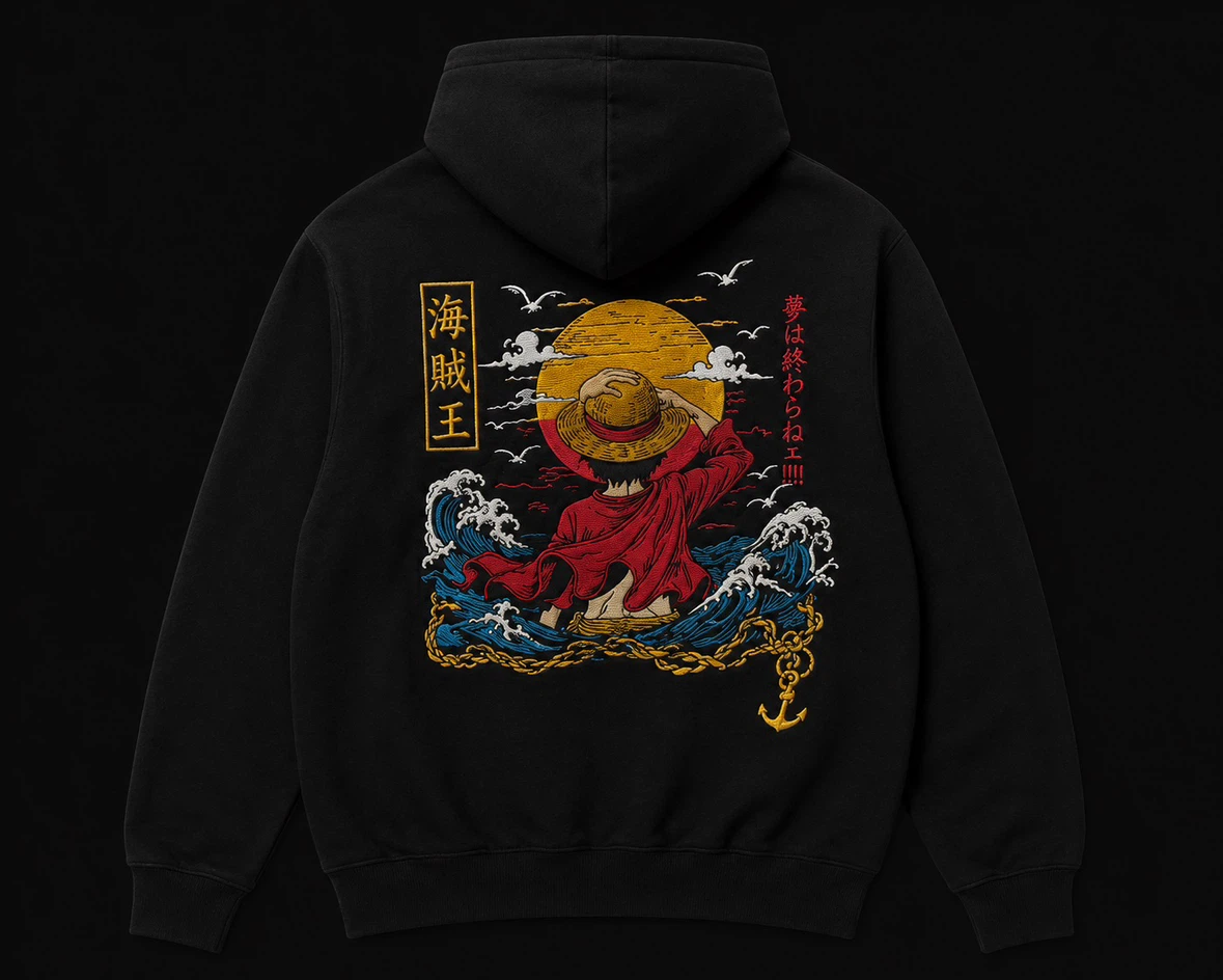 One Piece Embroidered Hoodie - photo 2
