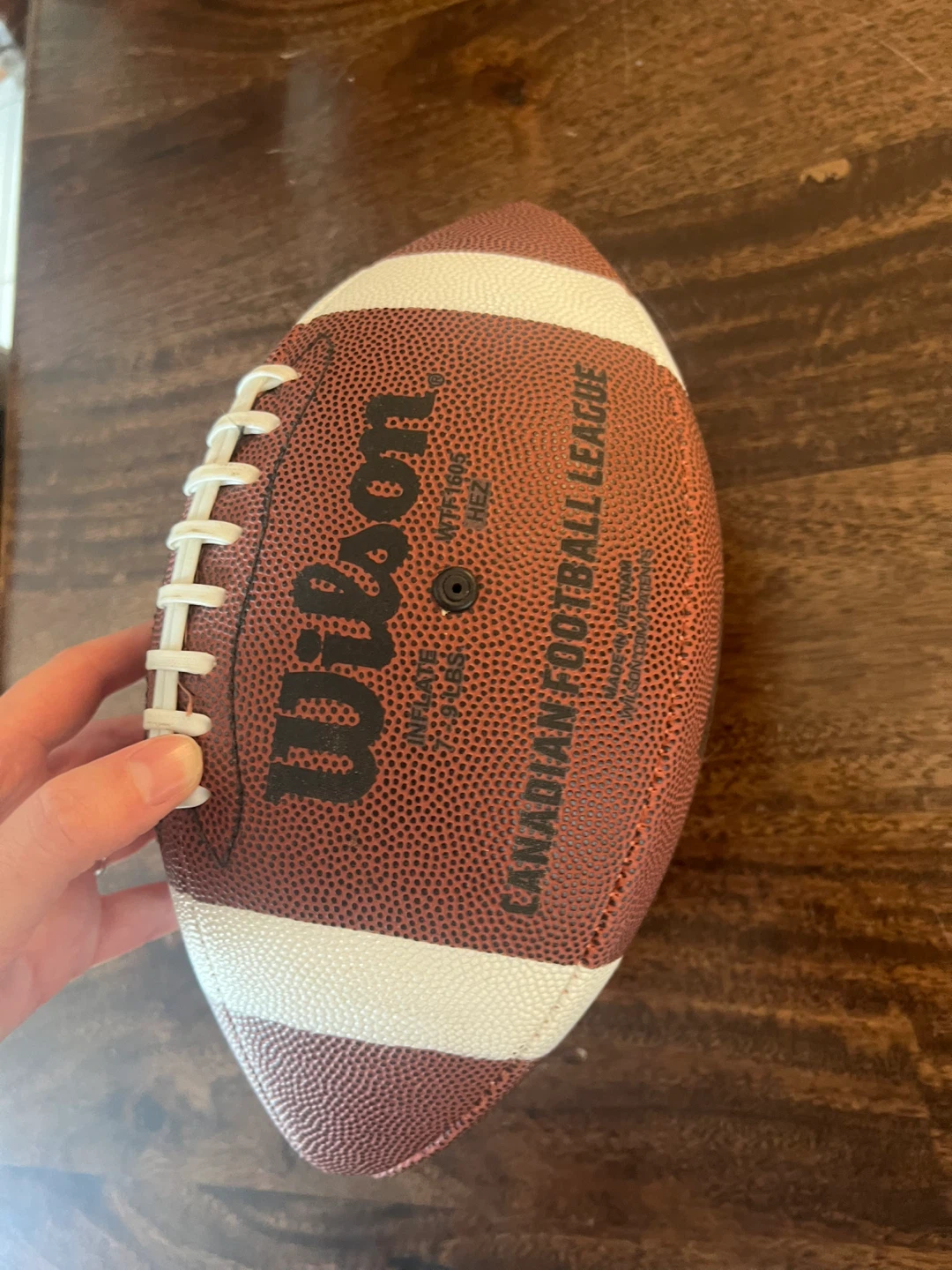 Wilson Canadian Football League Football - photo 2