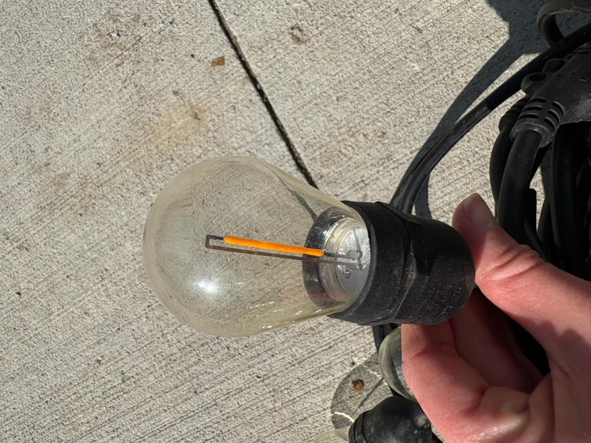 2 sets of 25 fairy Edison lights - photo 3