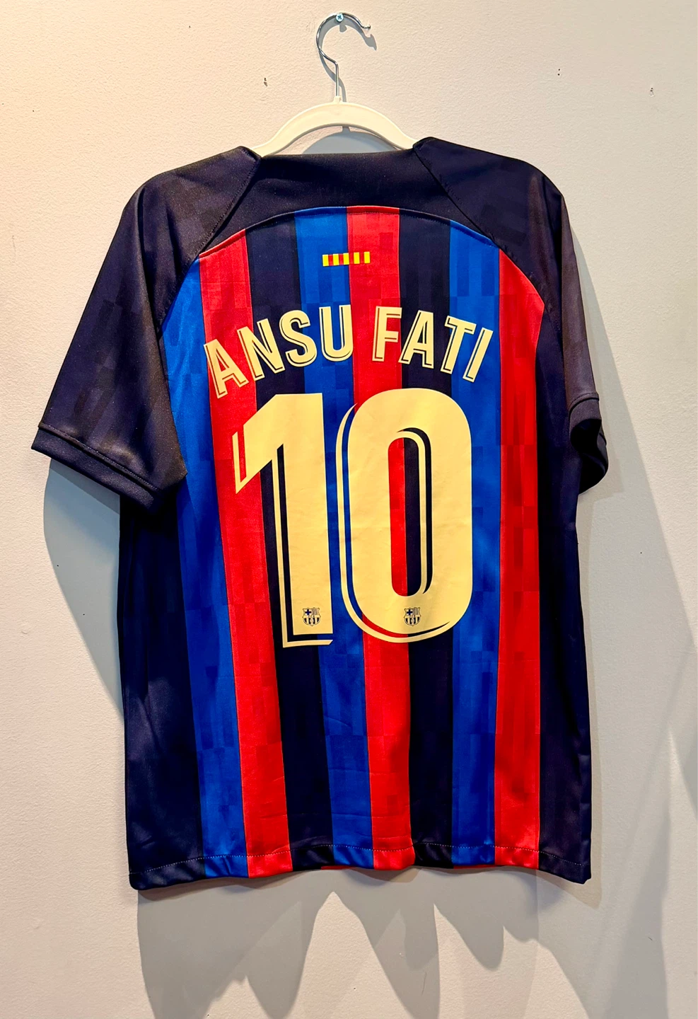 FC Barcelona 2022-23 Ansu Fati #10 Jersey
