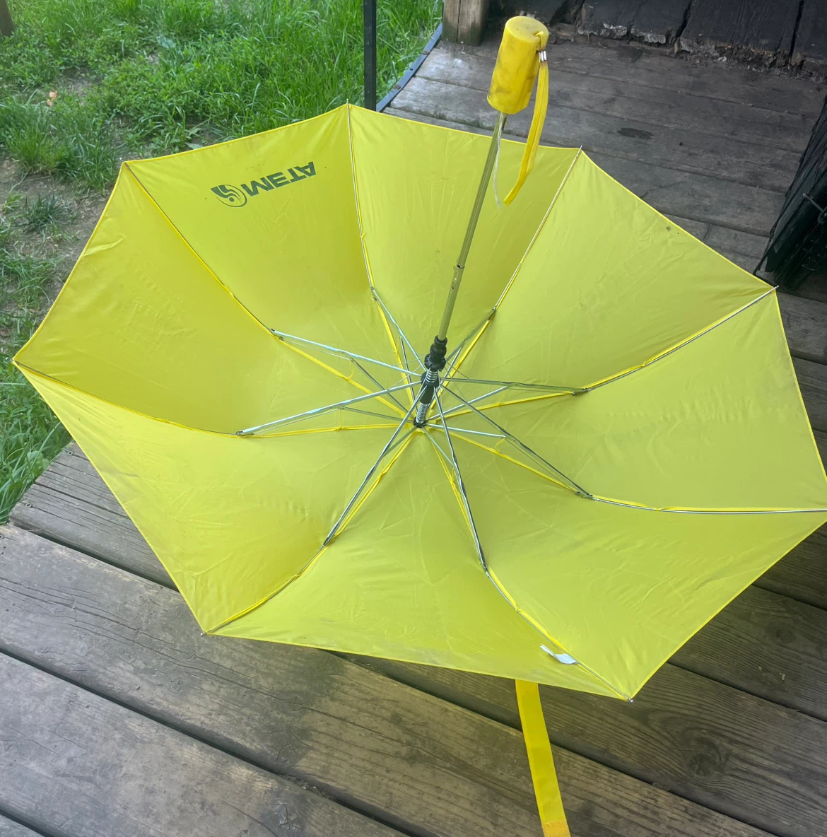 Yellow META Umbrella - photo 2