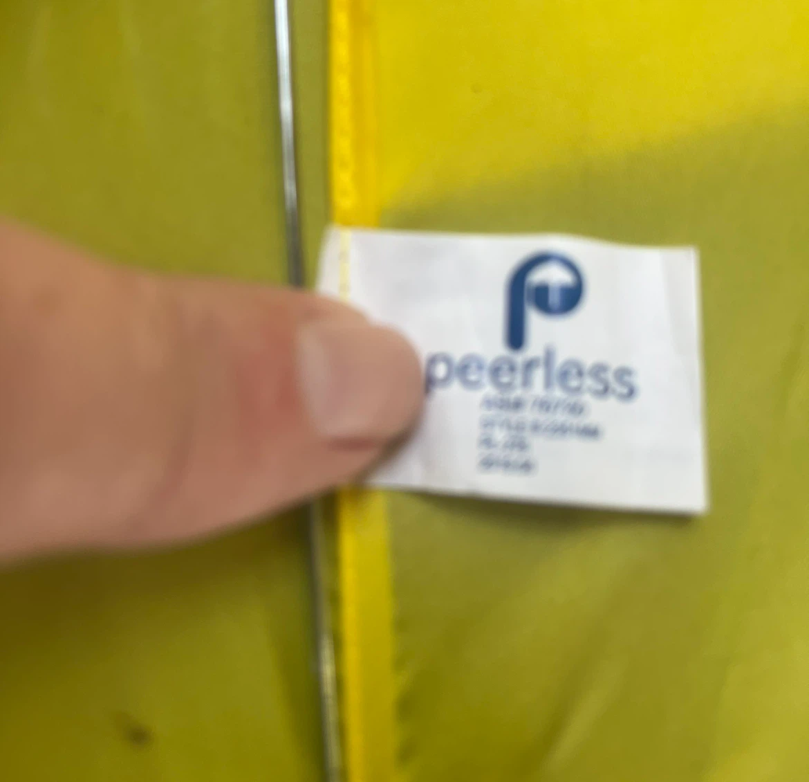 Yellow META Umbrella - photo 3