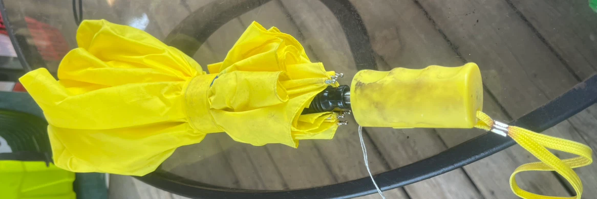Yellow META Umbrella - photo 5