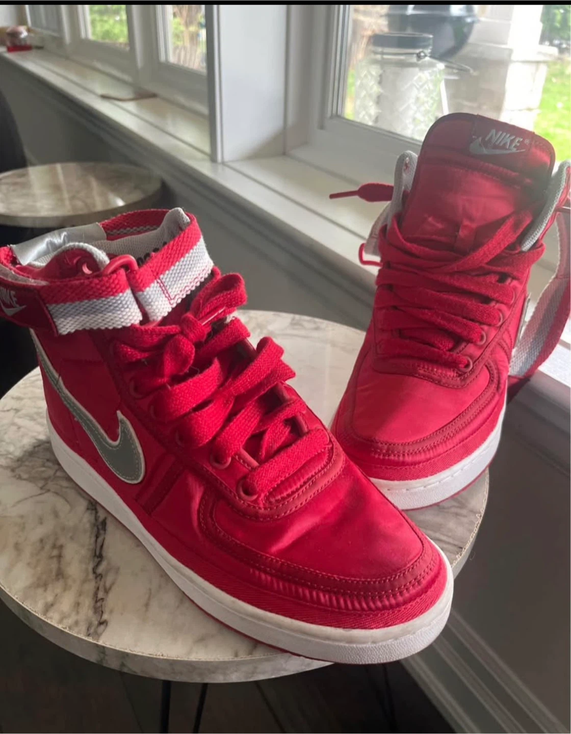 Nike Red High-Top Sneakers - photo 5