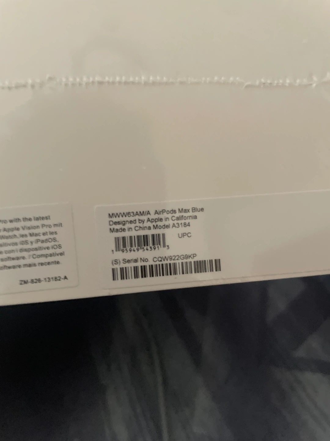 Apple AirPods Max Wireless Over-Ear Headphones - Blue - photo 2