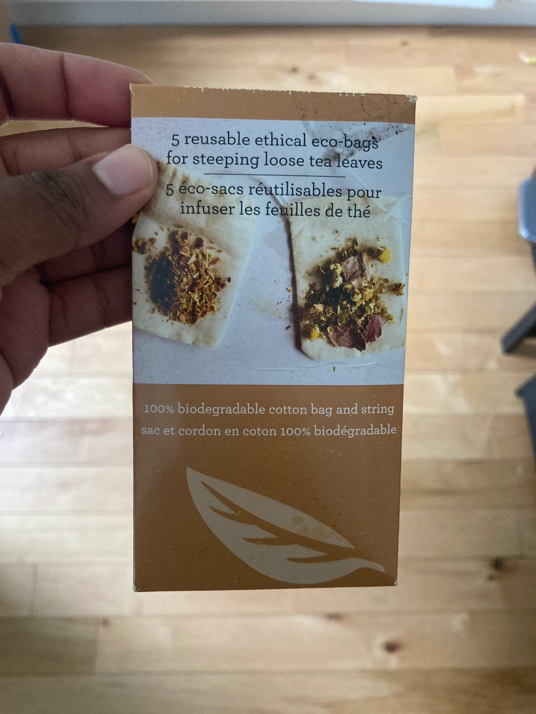 FREE Reusable eco-bags for tea
