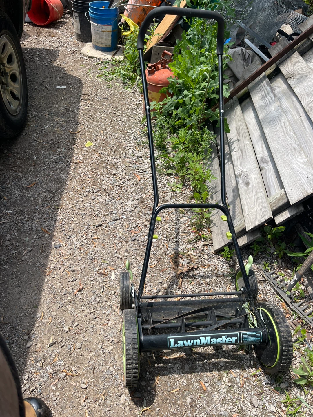 LawnMaster Reel Mower