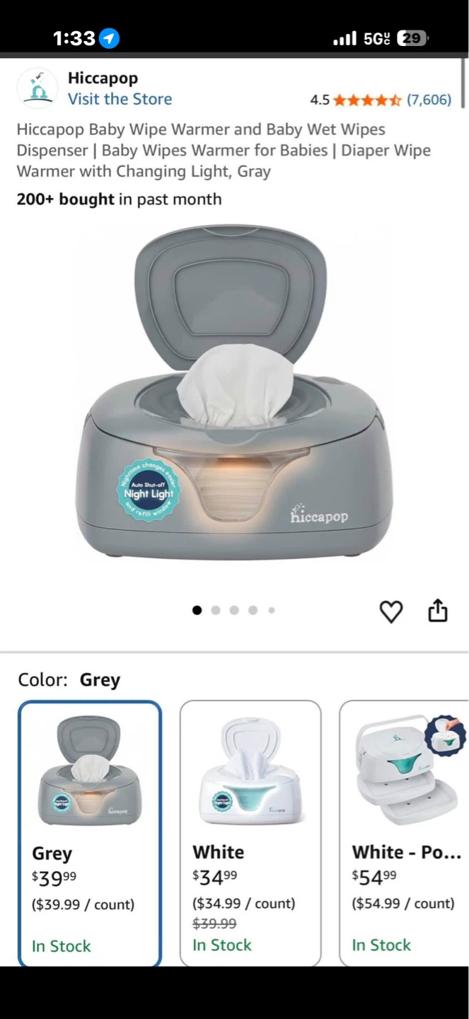 Hiccapop Ultra Wipe Warmer - photo 4