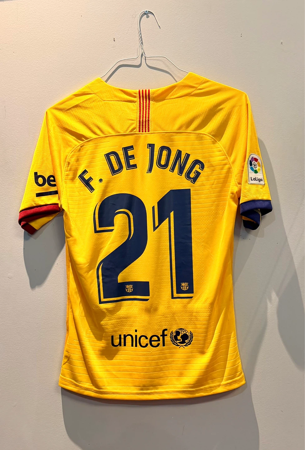 FC Barcelona F. De Jong #21 Jersey