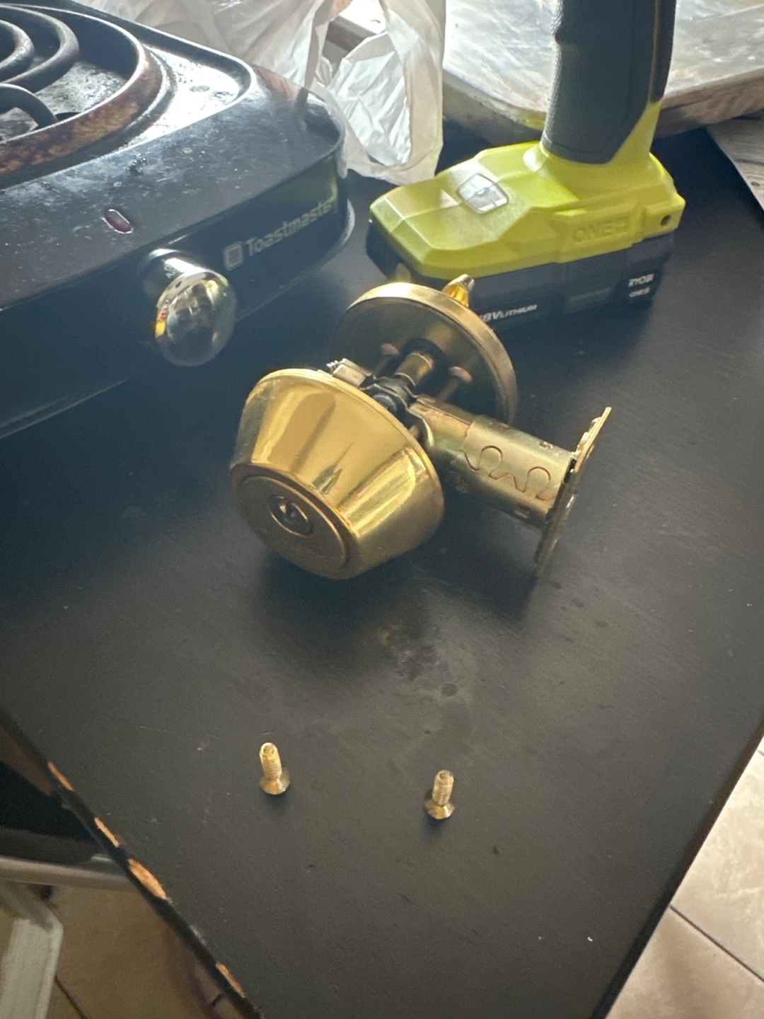 Brass Entry Door Lockset - photo 2