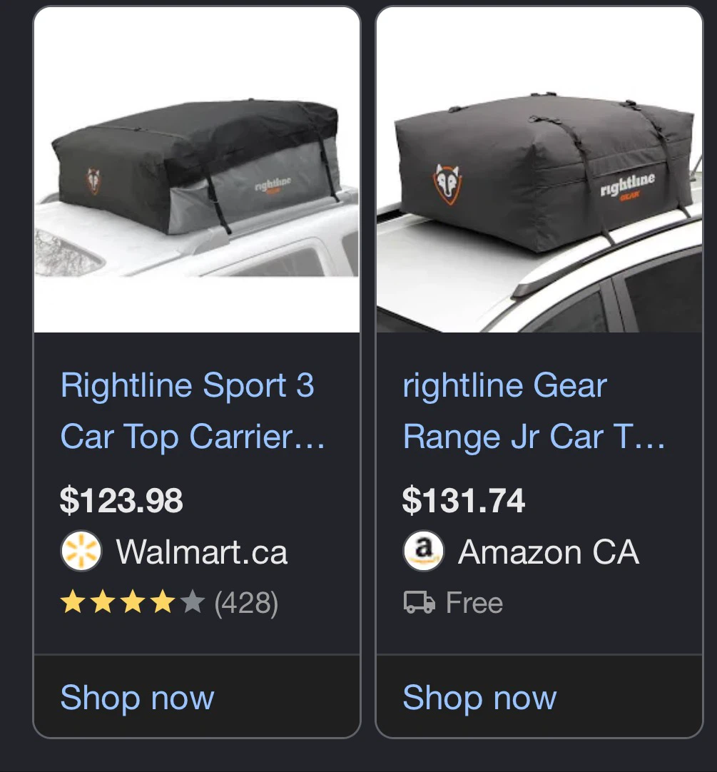 Rightline Gear Car Top Cargo Bag - 15 cu ft - photo 4