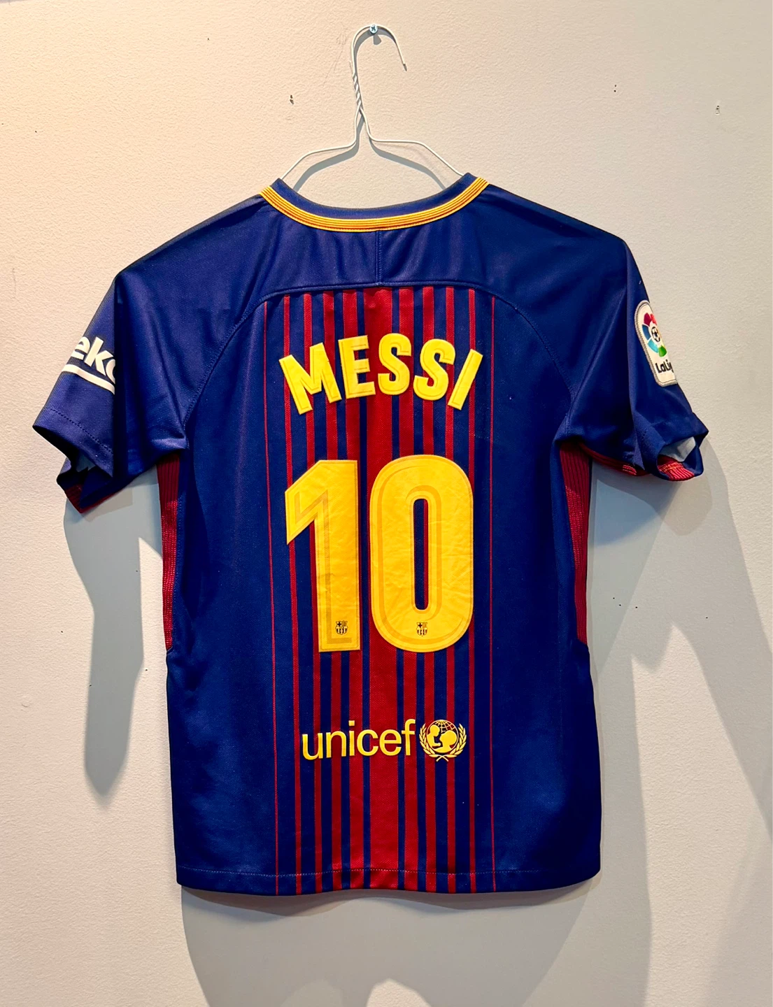FC Barcelona Kids Messi #10 Jersey